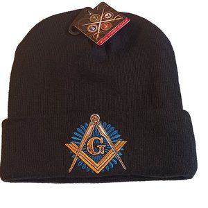 Masonic Emblem Watch Cap